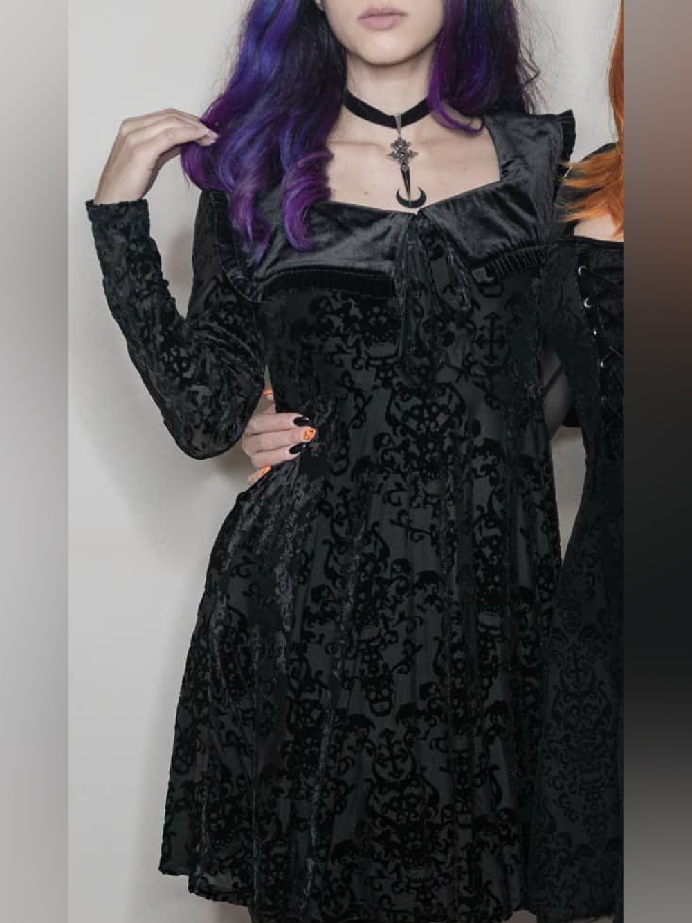 KILLSTAR Angelique Collar Dress xs